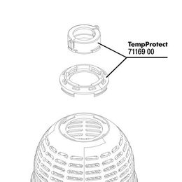 Produktbild von JBL TempProtect II Halterung Set Ersatzteil für Aquaristik Zubehör