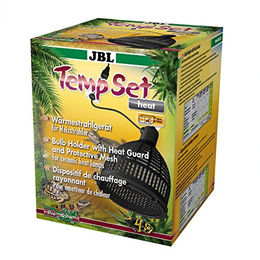JBL TempSet Heat Installationsset mit Keramikfassung und Schutzschirm für Reptilien - 1 Stk. – Bild 1 von 7