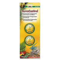 Produktbild von JBL Terra Control Thermometer und Hygrometer mit Sauger für Terrarien