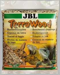 JBL TerraWood Natur Buchenholzspäne Rindenmulch für Vögel und Meerschweinchen 5 l - 5 l – Bild 1 von 7