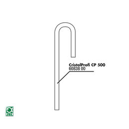 Produktbild von JBL U-Rohr Auslauf 16/22mm Ersatzteil für CP 500 Aquaristik Zubehör für Fische