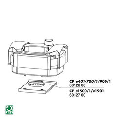 JBL Verteilerplatte Wassereinlauf für Fisch Außenfilter CristalProfi e1500/1900/01 - 50 g – Bild 1 von 4