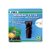 Produktbild von JBL WideSet 12/16 Wasserauslauf-Set mit Breitstrahlrohr für Aquarien-Innenfilter in Schwarz - 1 Stk.