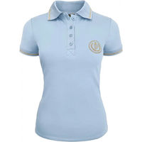 Produktbild von JD Attack Alisa Reitshirt Damen aus Baumwolle Blau XS
