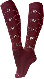 Produktbild von JD Attack Brenda Reitsocken Damen aus Baumwolle Rot Grösse 35/38