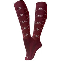 Produktbild von JD Attack Brenda Reitsocken Damen aus Baumwolle Rot Grösse 35/38