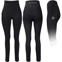 Produktbild von JD Attack Cathrine Reitleggings Damen Full Grip Schwarz