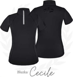 Produktbild von JD Attack Cecile Reitshirt Damen Sommer Schwarz Größe S