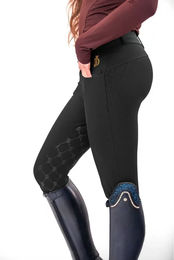 Produktbild von JD Attack Cilla Reithose Damen Full Grip Schwarz Größe L