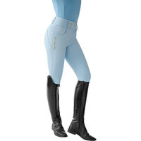 Produktbild von JD Attack Cilla Reitleggings Damen Full Grip Blau XL