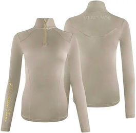 Produktbild von JD Attack Cilla Reitshirt für Damen in Beige Größe XS