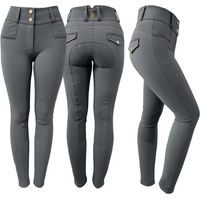 Produktbild von JD Attack Elisse Reithose Damen Full Grip Grau Größe S