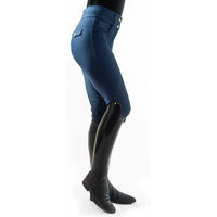 Produktbild von JD Attack Jasmine Reithose Damen Full Grip Blau Größe M
