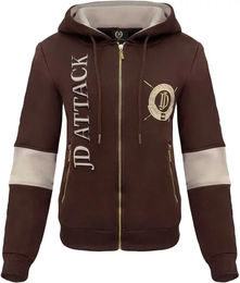 Produktbild von JD ATTACK Reitjacke für Damen aus Baumwolle Braun Größe M
