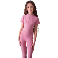 Produktbild von JD Attack Reitshirt Mädchen Catty Rosa Nylon
