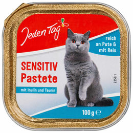 Jeden Tag Feine Pastete Pute und Reis Katzen Nassfutter 100g – Bild 1 von 1
