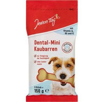 Produktbild von Jeden Tag Hund Dental Mini Kaubarren Geflügel Zahnpflege-Snack für Adult 150g