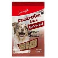 Produktbild von Jeden Tag Hund Kausnack Kaustreifen Rind ohne Zucker 200g