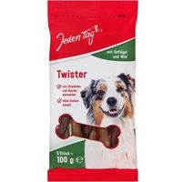 Produktbild von Jeden Tag Hund Twister Kausnack Geflügel und Wild für Adult 100g