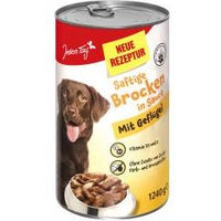 Produktbild von Jeden Tag Hundefutter Saftige Brocken mit Geflügel in Sauce für Adult