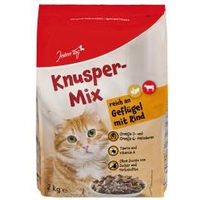 Produktbild von Jeden Tag Katze Knusper-Mix Adult Geflügel mit Rind 2000g
