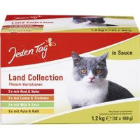 Produktbild von Jeden Tag Katze Land Collection Fleisch-Variationen Adult 1200g