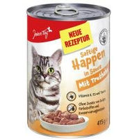 Produktbild von Jeden Tag Katzen Nassfutter Adult Saftige Happen Truthahn in Sauce 420g