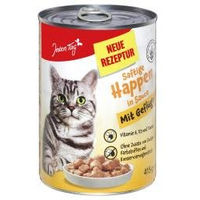 Produktbild von Jeden Tag Katzen Nassfutter Saftige Happen mit Geflügel in Sauce für adulte Katzen 420g