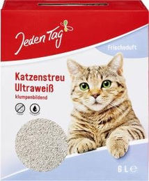 Produktbild von Jeden Tag Ultra Katzenstreu Ultraweiß
