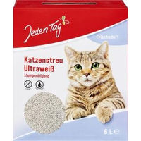 Produktbild von Jeden Tag Ultra Katzenstreu Ultraweiß