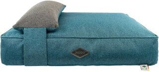 Jeggo Hundekissen Grenoble Blau S mit Memory Foam zur Gelenkschonung – Bild 1 von 2