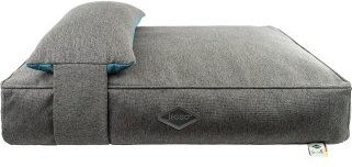 Jeggo Hundekissen Grenoble Grau mit Memory Foam für kleine Hunde Größe S – Bild 1 von 2