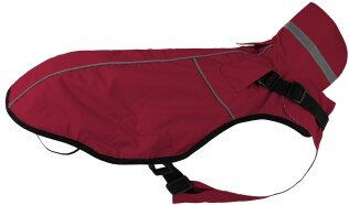 Jeggo Hundemantel London Regenmantel wasserdicht Rot 52 cm – Bild 1 von 2