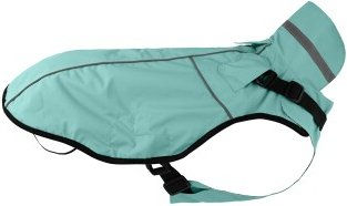 Jeggo Hundemantel London Winter Regenmantel wasserdicht Türkis 44 cm – Bild 1 von 3