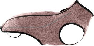 JEGGO Hundemantel New York aus Fleece wasserabweisend Rosa 27 cm – Bild 1 von 2