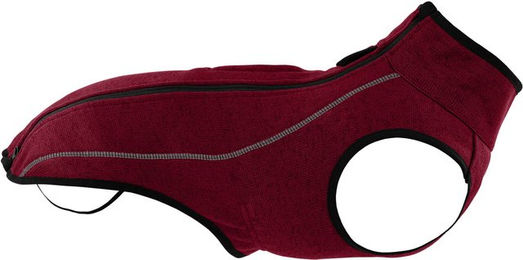 Jeggo Hundemantel New York Polarfleece-Jacke Sundown Red 48 cm – Bild 1 von 2