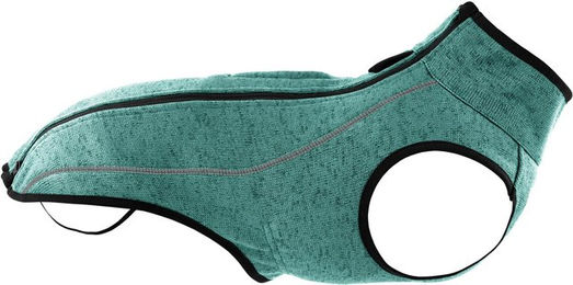 Jeggo Hundemantel New York Polarfleece-Jacke Winter Blau Türkis 48 cm – Bild 1 von 2