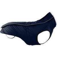 Produktbild von Jeggo Hundemantel Paris Wintermantel aus Fleece wasserabweisend Blau 32 cm