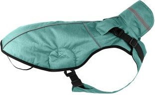 Jeggo Hundemantel Stockholm Fleece wasserdicht Türkis 65 cm – Bild 1 von 2