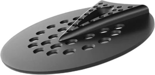 Produktbild von Jim Blurton 3D Hoofcare Full Mesh Gabelplatte Schwarz für die Hufpflege