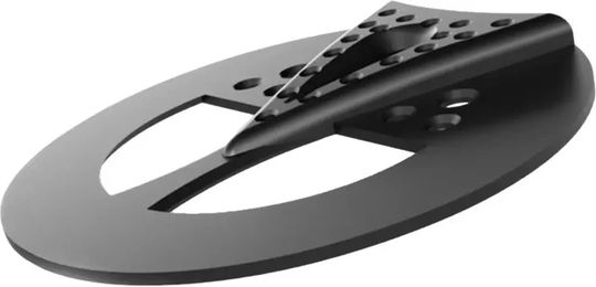 Produktbild von Jim Blurton 3D Hoofcare Half Mesh Gabelplatte Schwarz