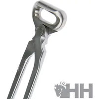 Produktbild von Jim Blurton Hufbearbeitungszange für Pferde gebogen aus Stahl in Silber