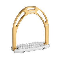 Produktbild von JIN STIRRUP Aluminiumbügel Anatomic in Gold