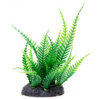Produktbild von JK Kunstpflanze für Aquarium und Terrarium Grün - 1 Stk.