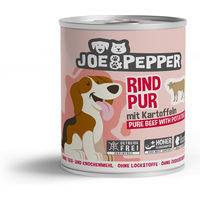 Produktbild von Joe & Pepper Hundefutter Adult Rind mit Kartoffeln Stückchen in Sauce getreidefrei 6x800g