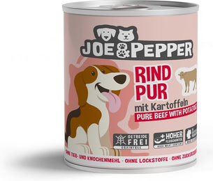 Produktbild von Joe & Pepper Hundefutter Rind mit Kartoffeln Adult Stückchen in Sauce getreidefrei 6x800g - 6 x 800 g