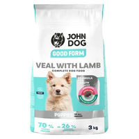 Produktbild von John Dog Good Form Welpen Trockenfutter Kalb und Lamm glutenfrei 3kg
