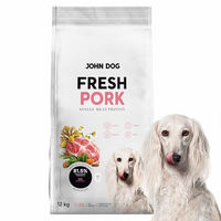 Produktbild von JOHN DOG Premium Trockenfutter Fresh für ausgewachsene Hunde mit Schwein getreidefrei 12kg