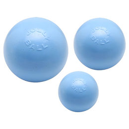 Jolly Bounce-n-Play Hundespielzeug Ball Heidelbeere Blau Größe M - 15 cm – Bild 1 von 3