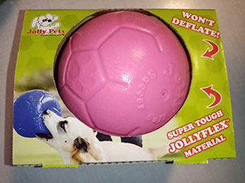 Jolly Pets Fußball Ball für Katzen Rosa Größe L 20 cm – Bild 1 von 2